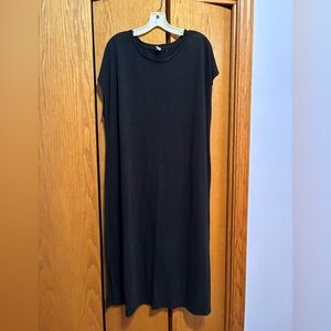Old Navy Classic Black Maxi Dress
